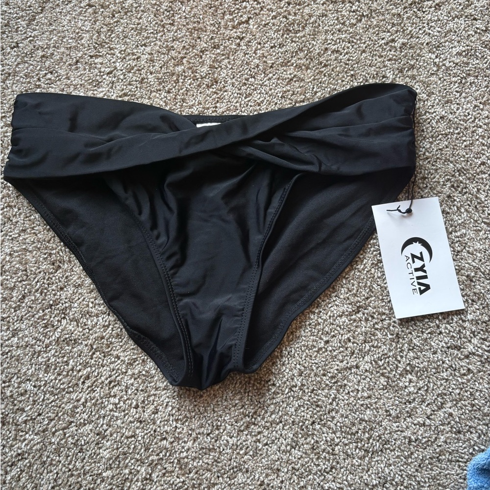 ZYIA Black Swim Bottoms